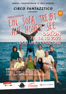 Read more about the article Circo Fantazztico präsentiert „Ein Sofa treibt auf hoher See“